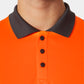 Helly Hansen Orange Yellow 79091 Mens Addvis Polo