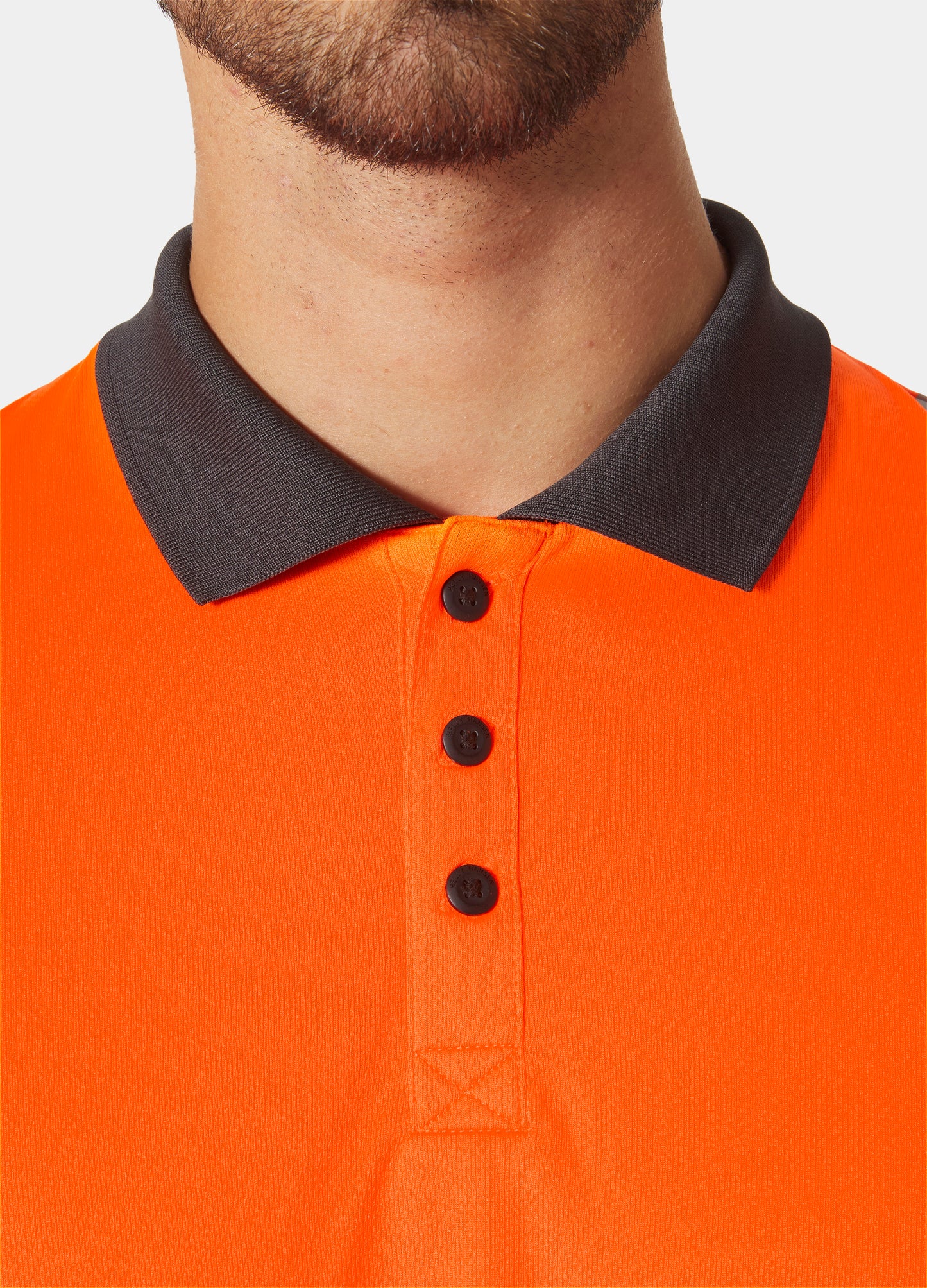 Helly Hansen Orange Yellow 79091 Mens Addvis Polo