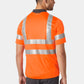 Helly Hansen Orange Yellow 79091 Mens Addvis Polo