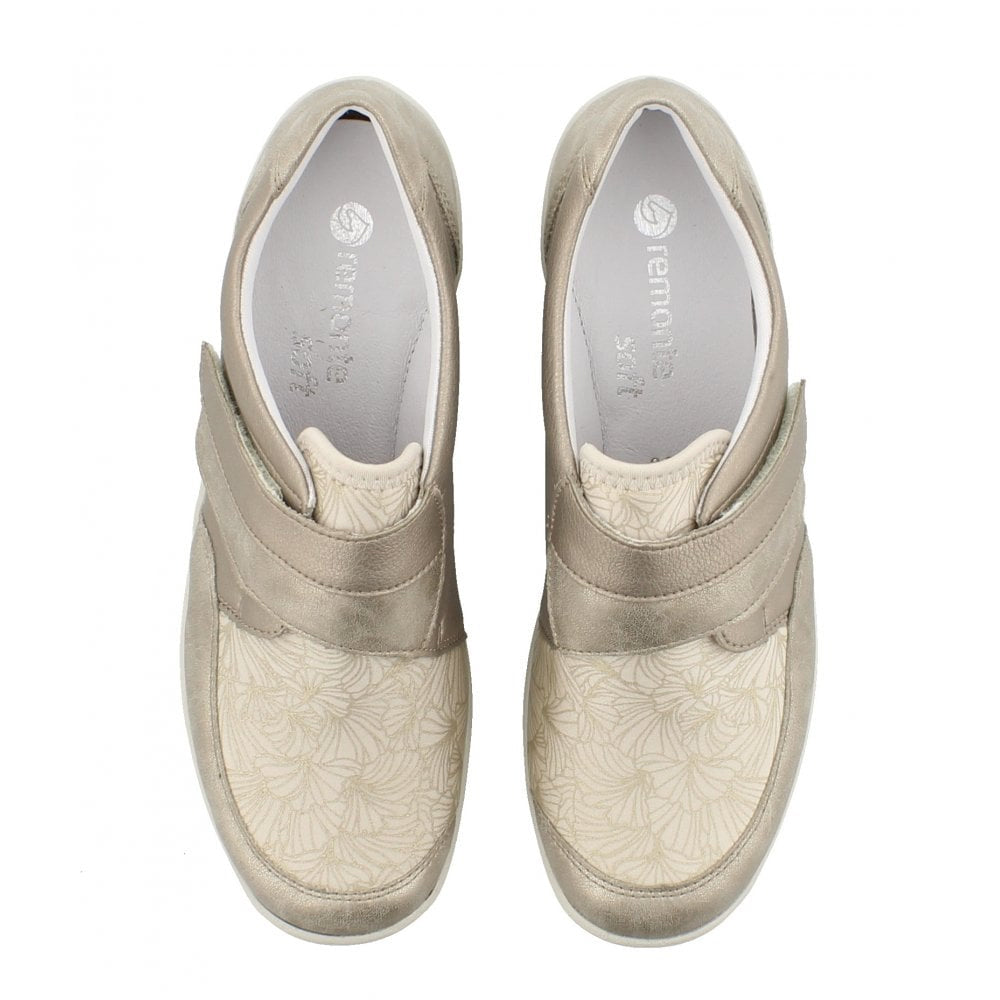 Remonte R7600-93 Metallic Leather Comfort Shoes