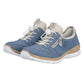 Womens Rieker Green Blue Elasticated Shoes N42G0