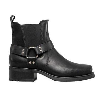 Gringo's Harley Black Leather Cowboy Boots M486A