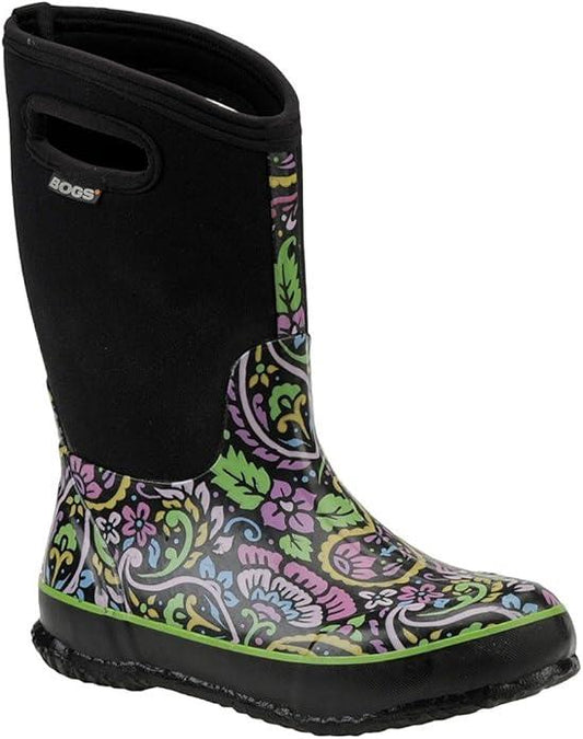 Bogs Kids Tuscany Wellies Rain Boot 52502 Black