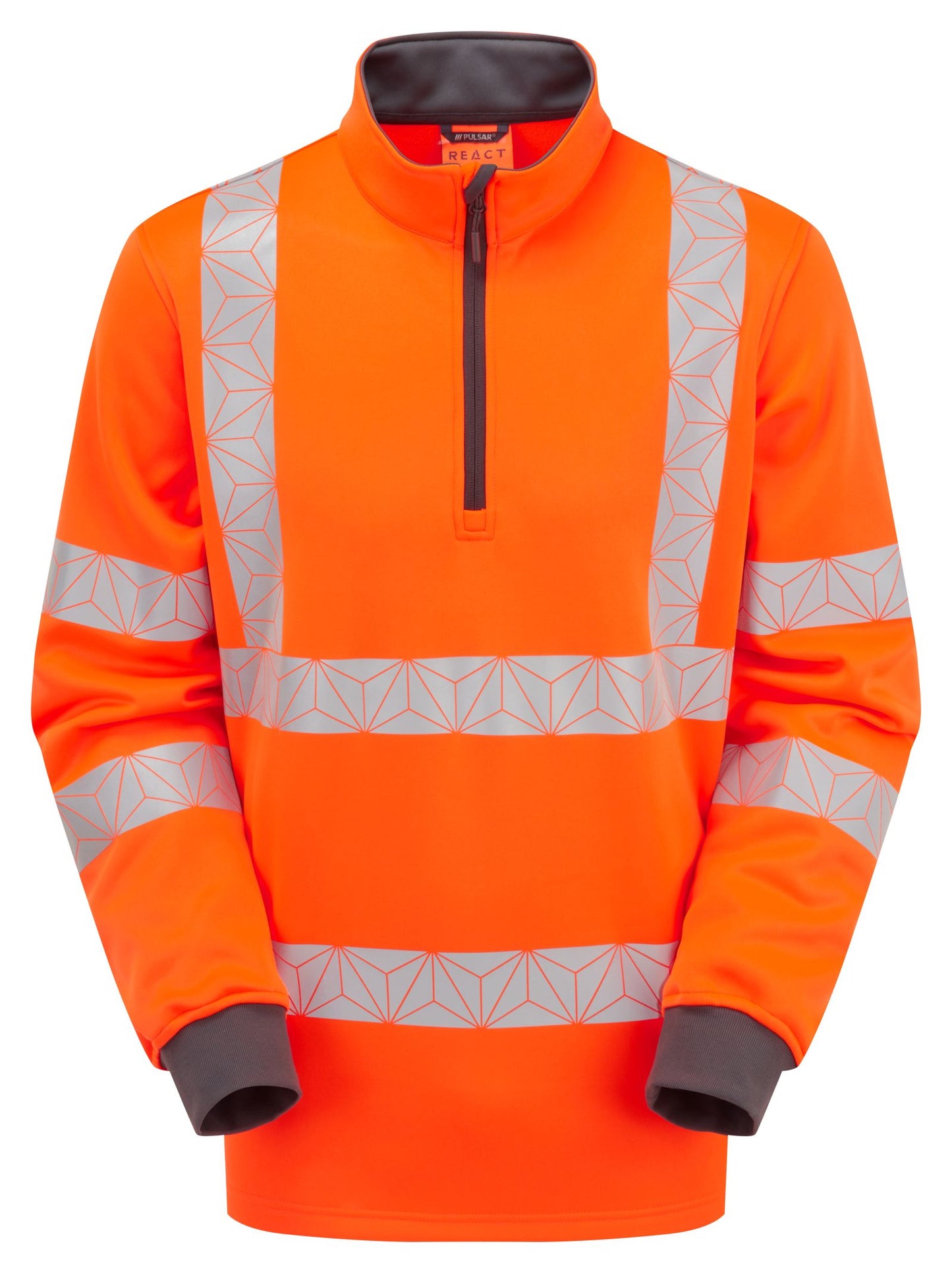 PULSAR® React Hi-Vis GRS 1/4 Zip Mid-Layer