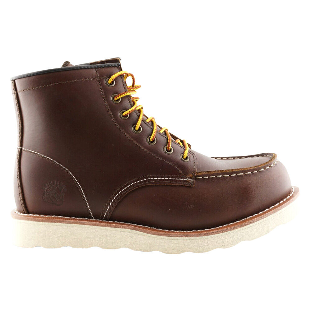 Grinders Mens Alpha Brown Steel Toe Cap Safety Boots