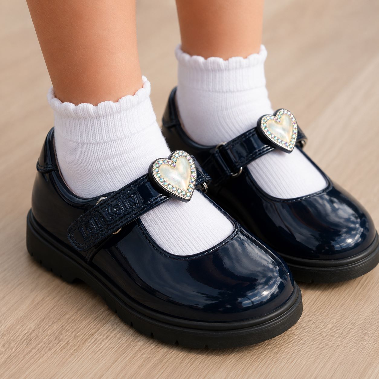 Lelli Kelly Sabrina Patent School Shoes LKSO8967