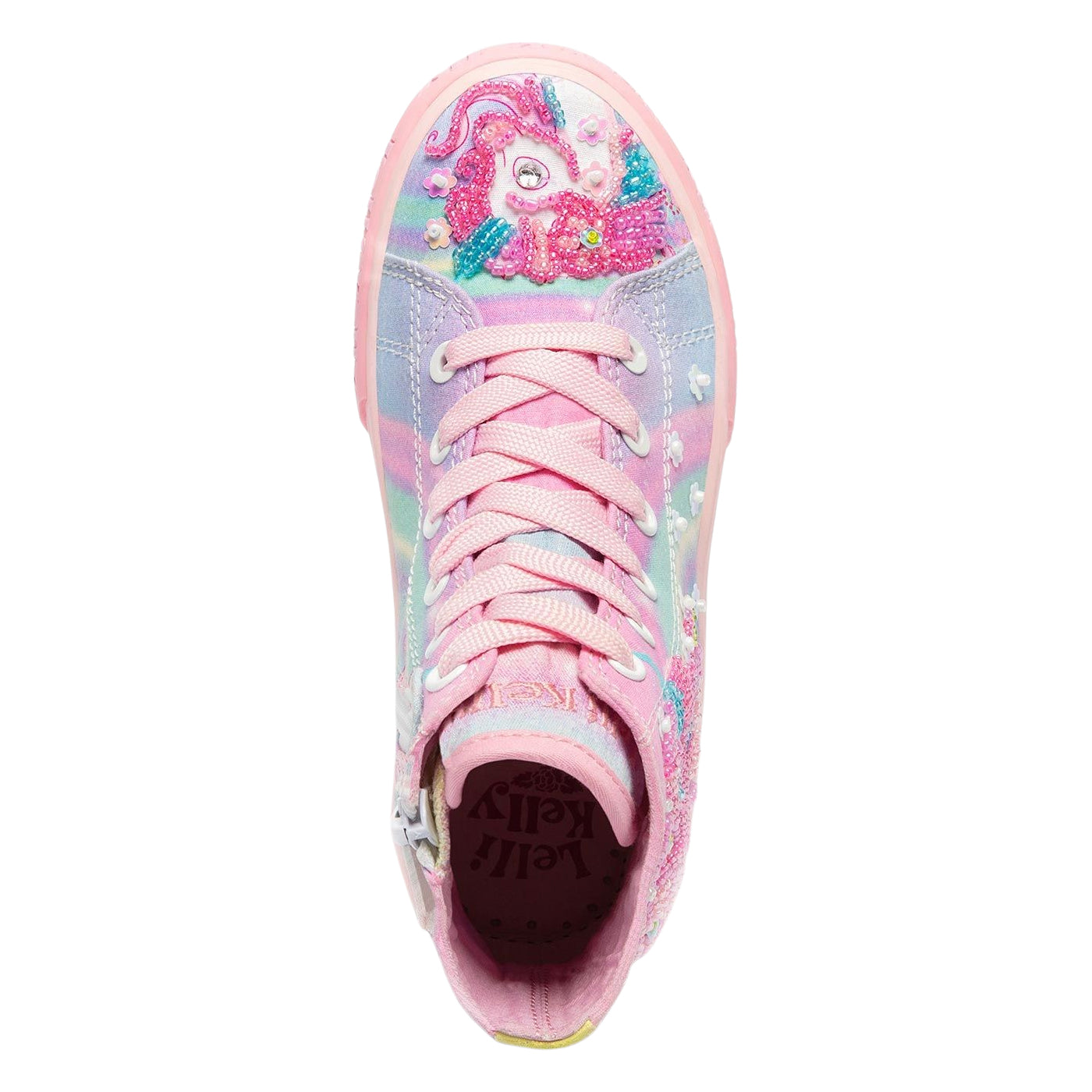 Lelli Kelly LK3488 (BX02) Unicorn Mid Multi Fantasia Baseball Boots