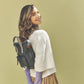 Roka Bantry B Sustainable Nylon Weather Resistant Vegan Rucksack Bag