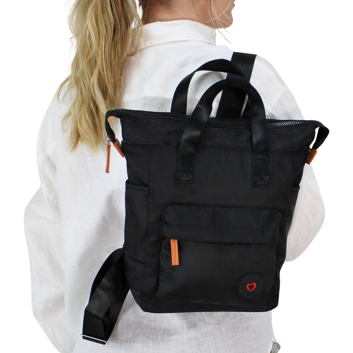 Heavenly Feet Riviera Zip Top Backpack