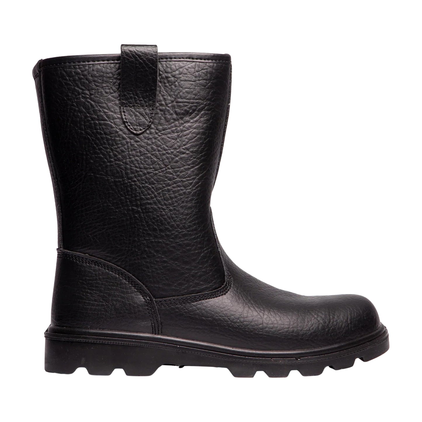 Grafters Steel Toe Safety Rigger Boots Black Tan M021