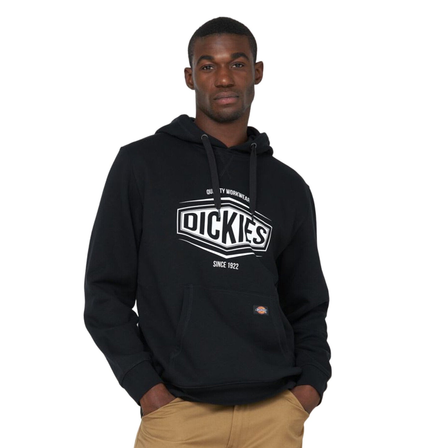 Dickies Rockfield Hoodie Sweatshirt Mens Workwear Black SH3011