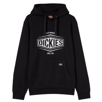 Dickies Rockfield Hoodie Sweatshirt Mens Workwear Black SH3011
