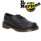 Boys Kids Dr Martens Everley Black Lace Up Soft Leather School Casual Shoes