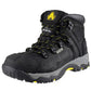 Amblers Mens Waterproof Breathable Leather Safety Boots FS32 Black