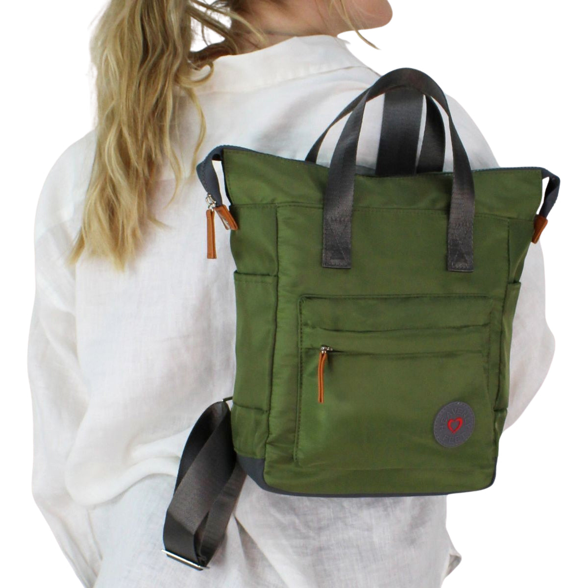 Heavenly Feet Riviera Zip Top Backpack
