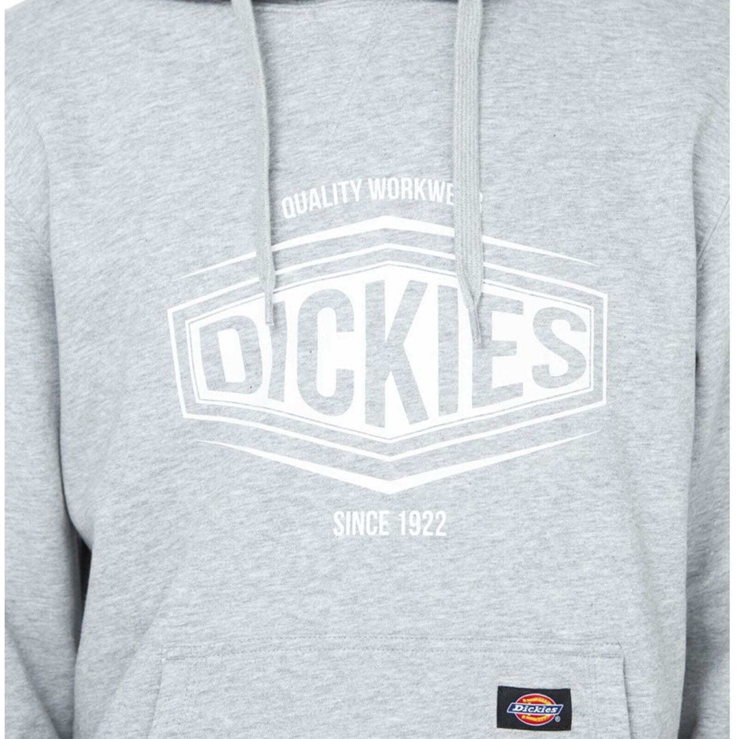 Dickies Rockfield Hoodie Sweatshirt Mens Workwear Grey SH3011