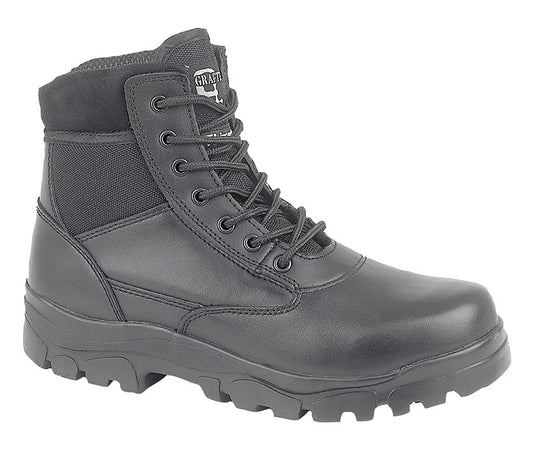 Mens Grafters Sherman Black Insulated 6” Combat Security Boots M870A