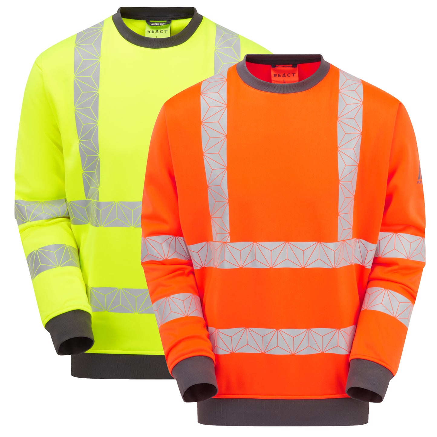 PULSAR® React Hi-Vis Mid Layer Sweatshirt