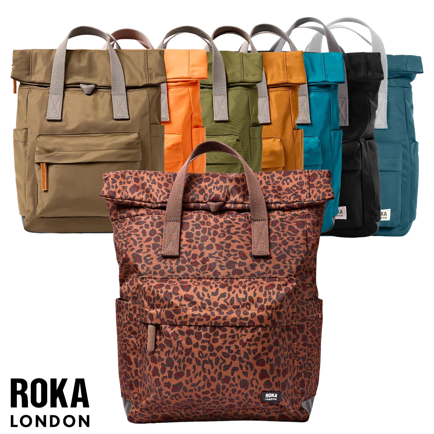 Roka Canfield Roll Top Backpack Small