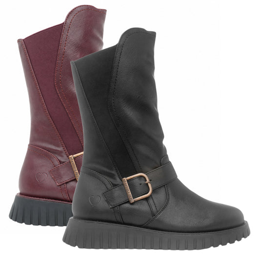 Heavenly Feet Marianne Womens Zip Up Boots