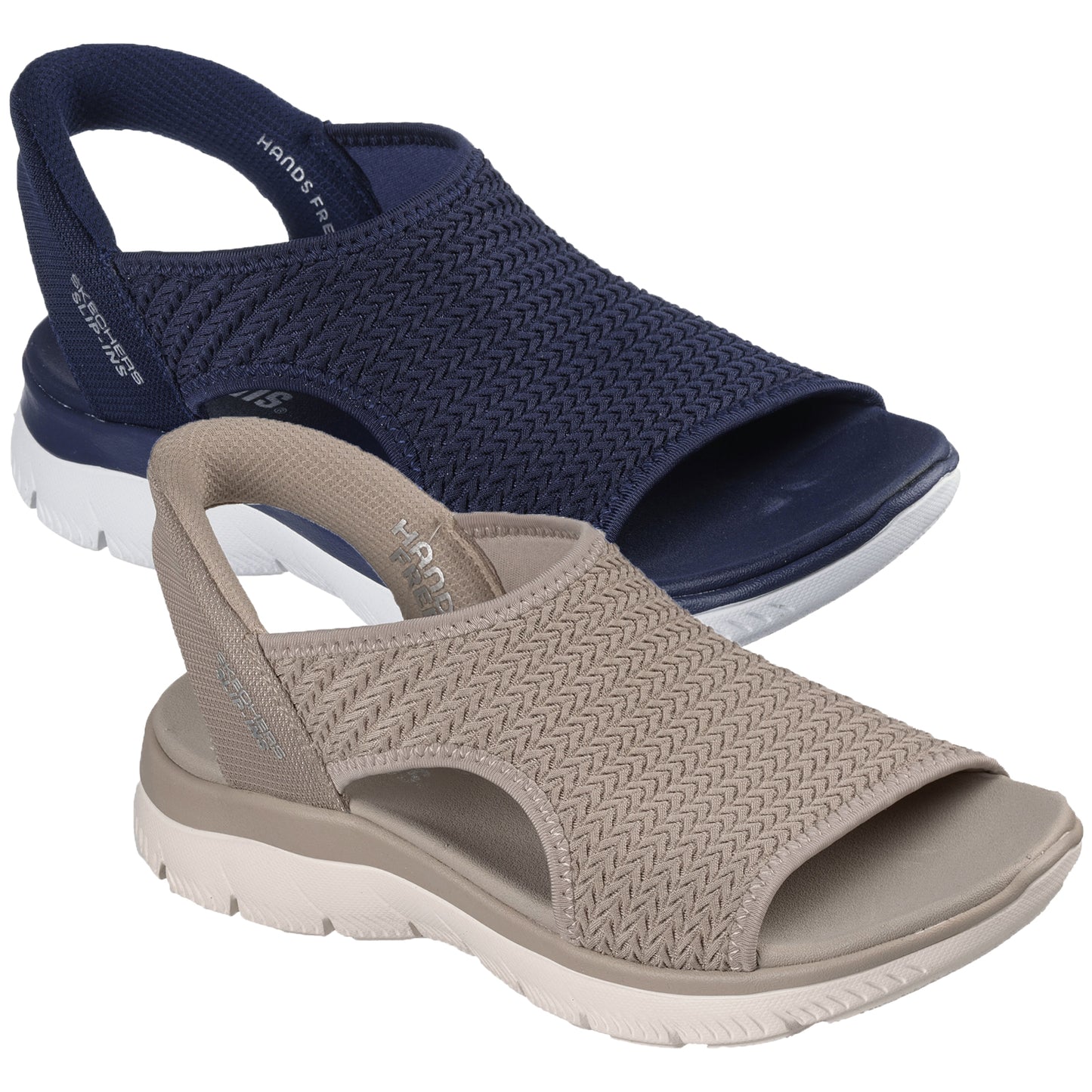 Womens Skechers Slip-ins: Summits - Sweetly Evolved Slingback Sandals UK4-8