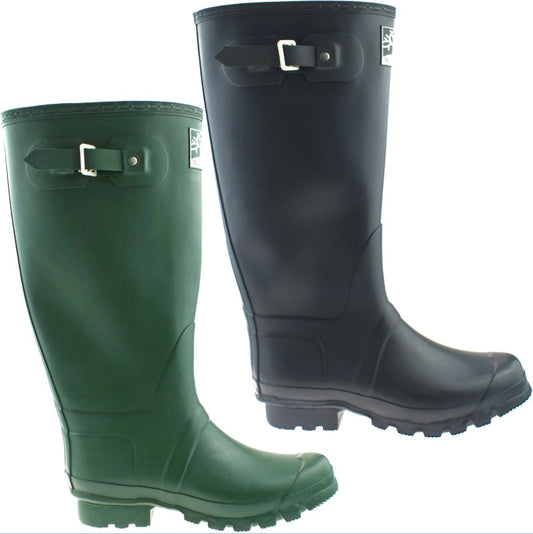 WOODLAND Wide Fit Unisex Adjustable Comfortable Superior Wellingtons
