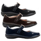Lelli Kelly Taylor F Fit Patent School Shoes LKSI8466