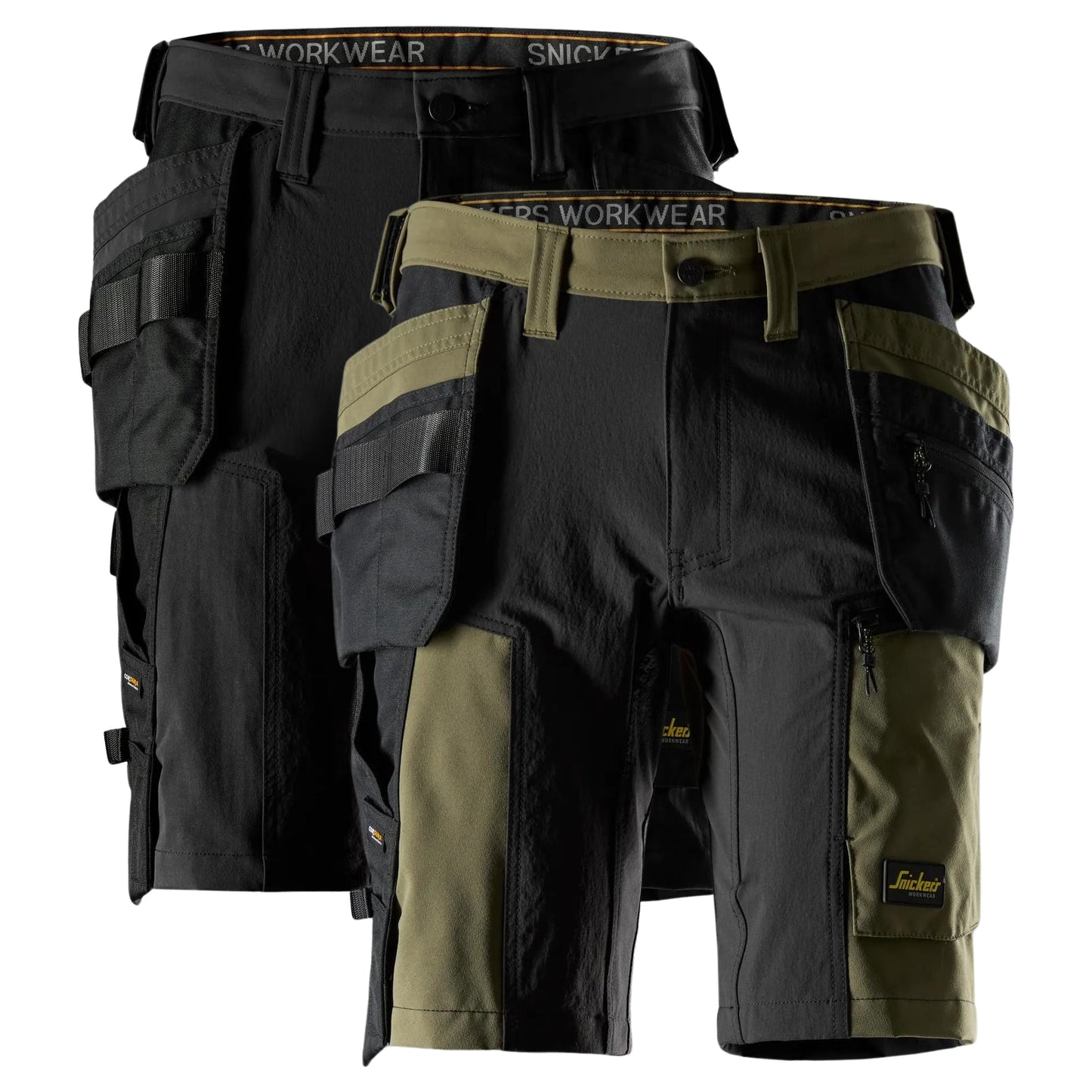 Snickers AllroundWork Stretch Shorts Holster Pockets 6118