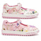 Lelli Kelly Girls Pink White Mary Jane Floral Butterfly Dolly Shoes LK5415