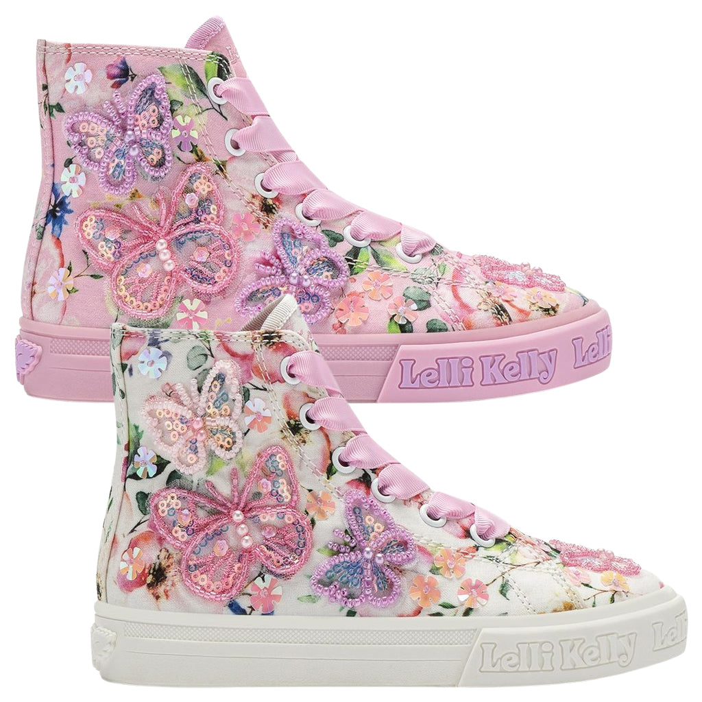 Lelli Kelly Girls Serena LK5416 Hi-Top Baseball Boots