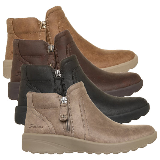 Skechers Women's Relaxed Fit: Lovely Vibe - Forever Mine Boots 159637