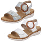 Remonte Ladies R6853 Leather Adjustable Sandals
