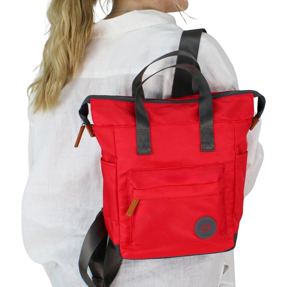 Heavenly Feet Riviera Zip Top Backpack