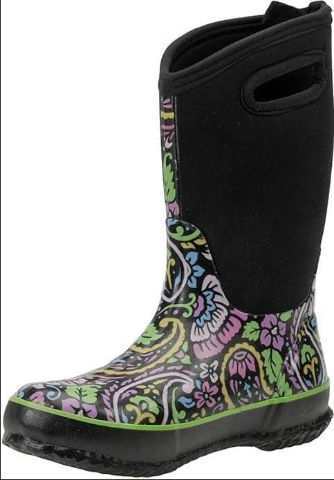 Bogs Kids Tuscany Wellies Rain Boot 52502 Black