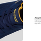 Skechers Slip-ins® Men's BOBS Sport Squad Chaos - Solid Step Navy Wide Fit Trainers 118312W/NVY