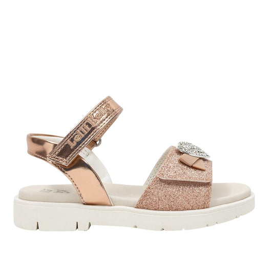 Lelli Kelly LK4864 (CI01) Zaira Cipria Glitter Adjustable Sandals