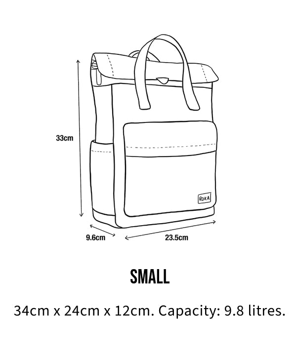 Roka Canfield Roll Top Backpack Small