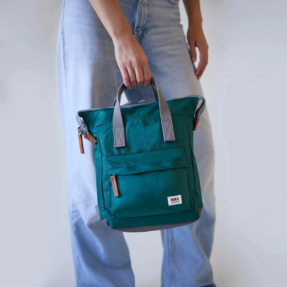 Roka Bantry B Sustainable Nylon Weather Resistant Vegan Rucksack Bag