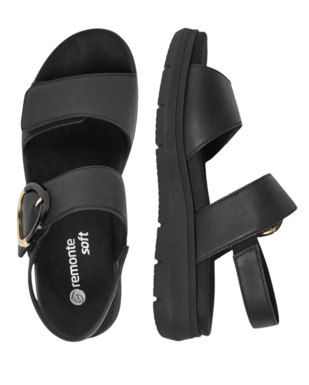 Womens Remonte Adjustable Sandals D2K50-00