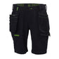 Apache Whistler Slim Fit Stretch Shorts Black