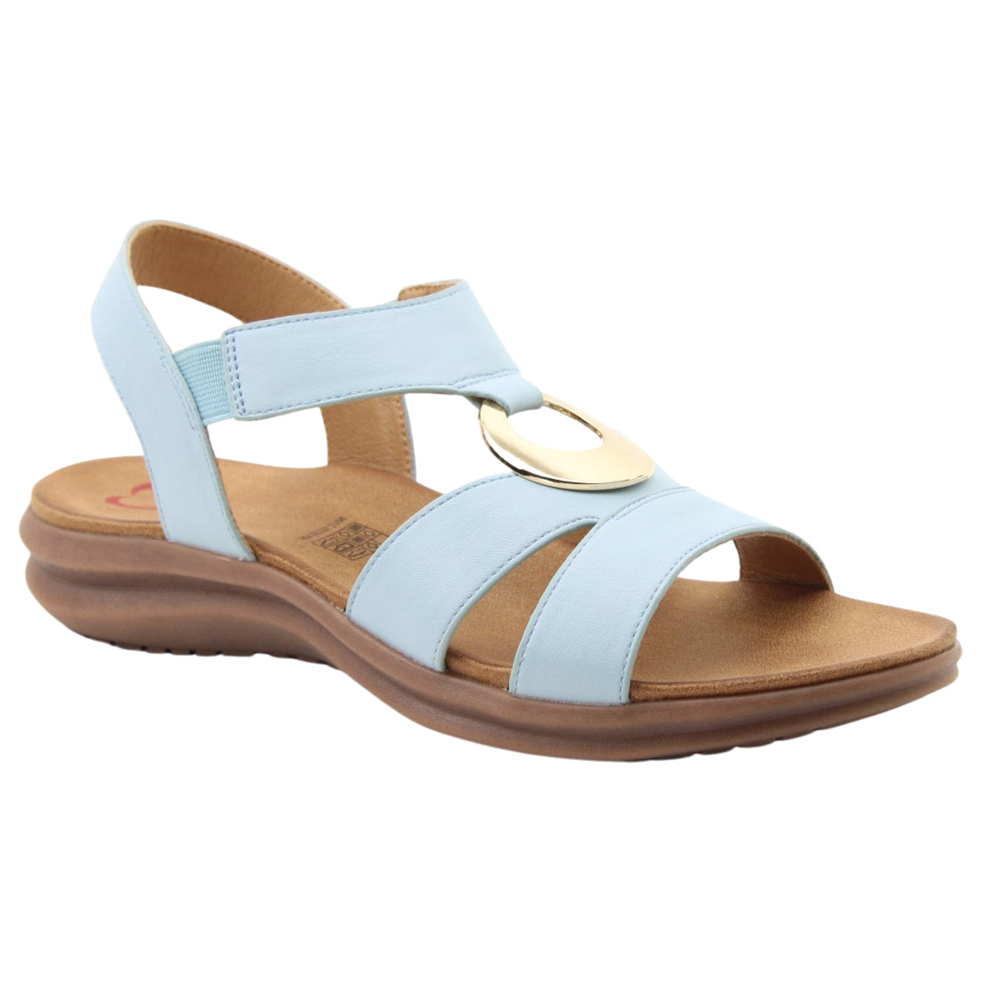 Heavenly Feet Womens Trace Vegan Lightweight Sandals