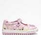 Lelli Kelly Girls Pink White Mary Jane Floral Butterfly Dolly Shoes LK5415