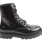 Heavenly Feet Women's Justina2 Glitter 8 Eyelet Ankle Boots