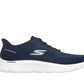 Skechers Mens Slip Ins Trainers Navy Blue Go Walk Master 216924/NVY