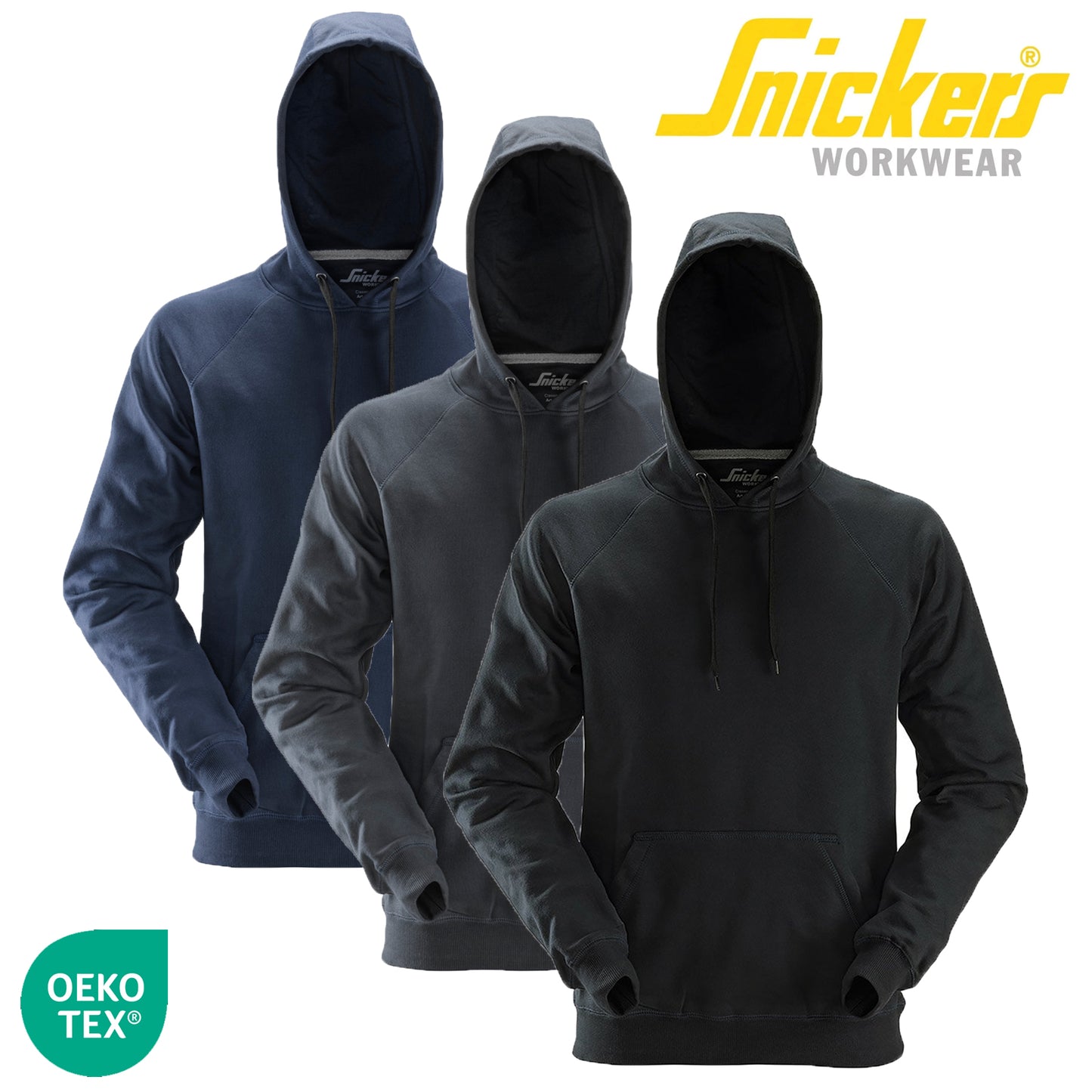 Mens Snickers Workwear Special Edition Embroidered Logo Classic Hoodie 2800