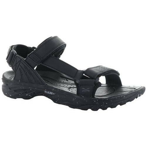 Mens Hi-Tec Wild-Life Vyper Black Lightweight Adjustable Strap Walking Sandals