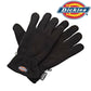 Dickies Mens Fleece Thinsulate Gloves In Dark Grey Or Black GL8000 One Size
