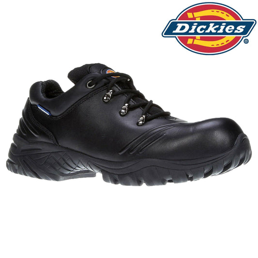Dickies Urban Shoe Black Leather Composite Safety Shoes FC9511