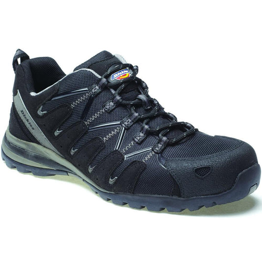 Dickies Tiber Composite Safety Trainers Black Navy FC23530