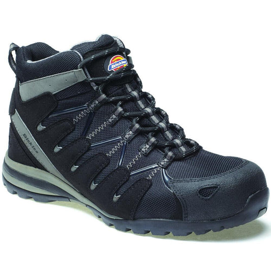 Mens Dickies Arno Water Resistant Black Composite Safety Boots FC23540